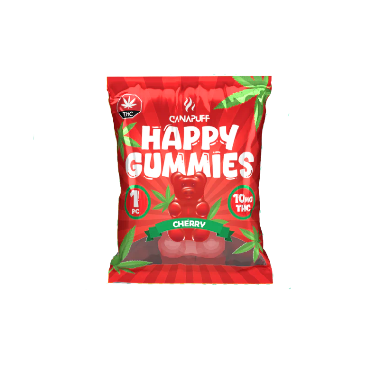 THC Gummies Kers 10 Stuks - Afbeelding 2