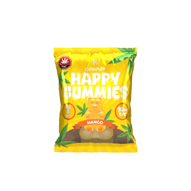 THC Gummies Mango 10 Stuks - Afbeelding 2