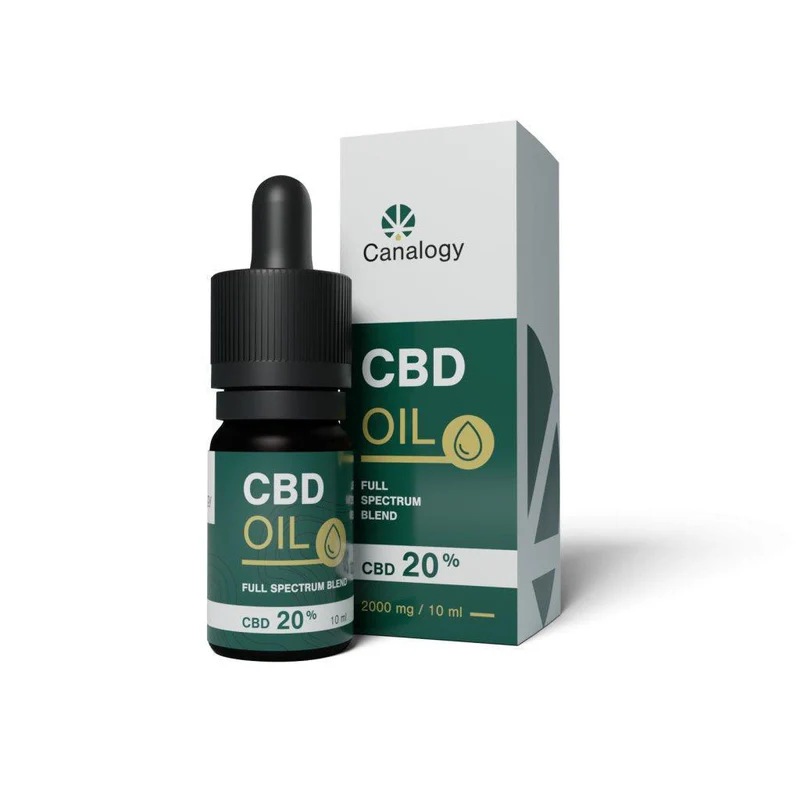 CBD Druppels 20% – 10 ml Citroensmaak