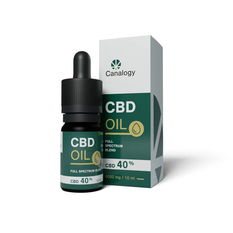 CBD Druppels 40% – 10 ml Naturel aroma