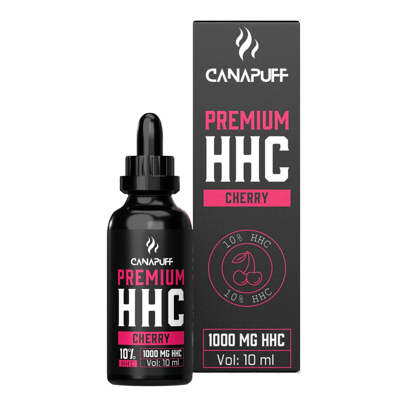 Powercaps Premium HHC olie 10% – Cherry
