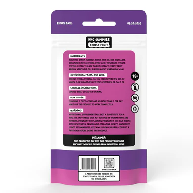 Stoney HHC Gummies Forest Fruit 500mg - 10 stuks - Afbeelding 2