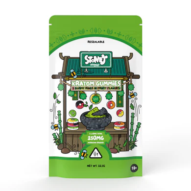 Stoney Kratom Gummies 250mg - 5 Stuks x 50mg